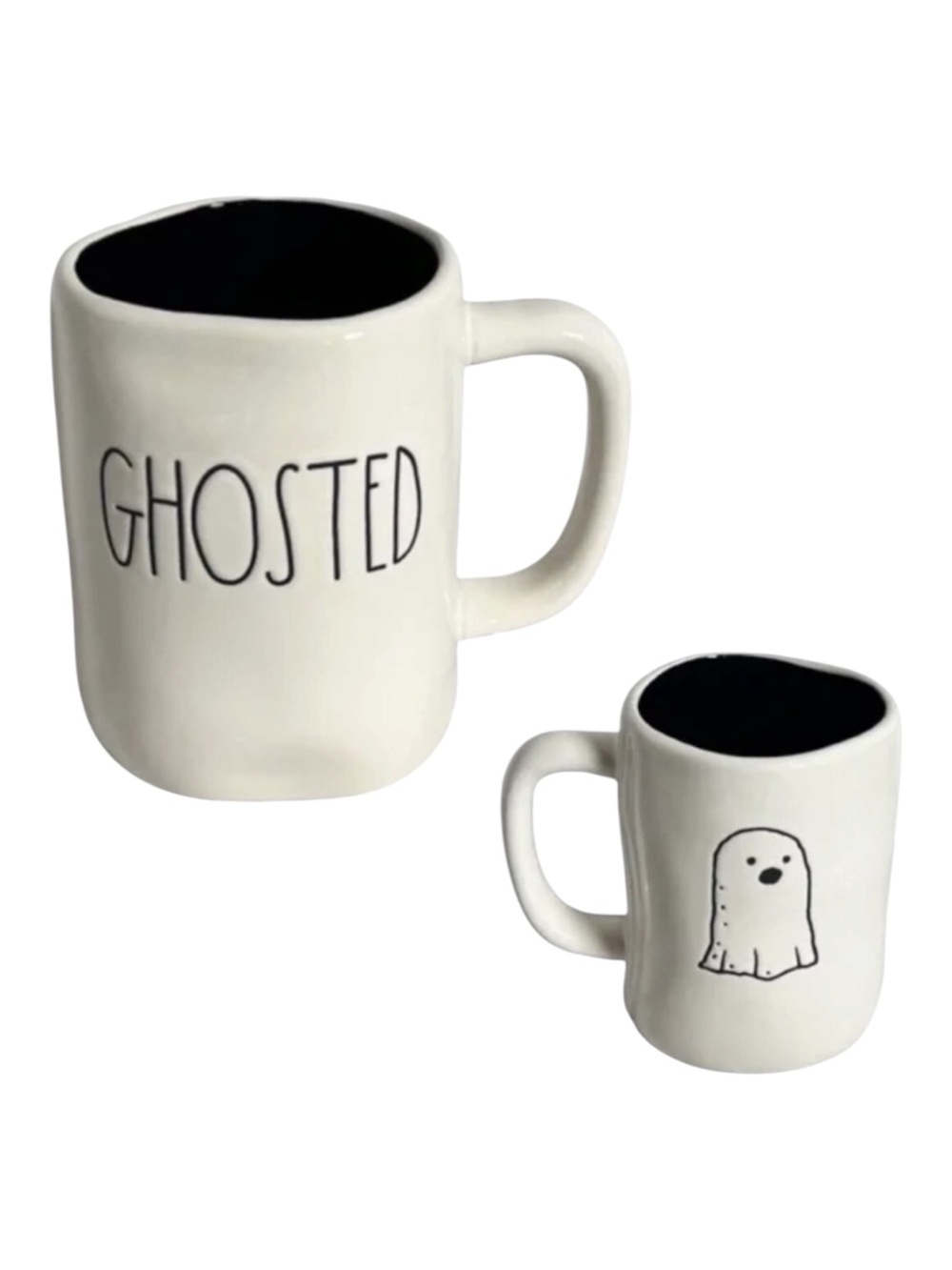 NEW! Rae Dunn GHOSTED Halloween mug